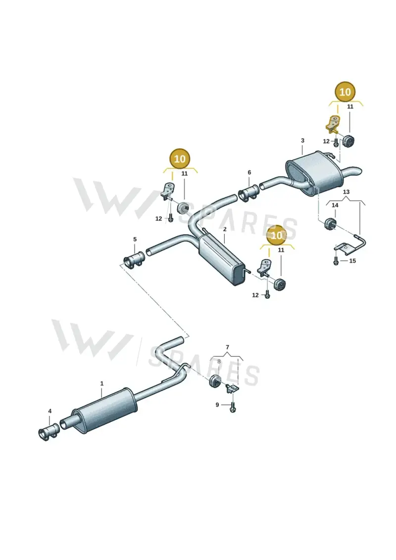 2K0253144B — Volkswagen Caddy Maxi Kombi (2020-2024) diagram 2ka253150, position 10
