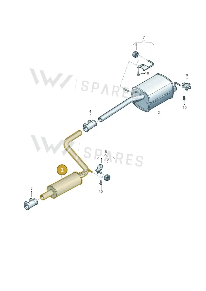 2K0253209AD — Volkswagen Caddy kombi (2015-2020) diagram 866253600, position 1