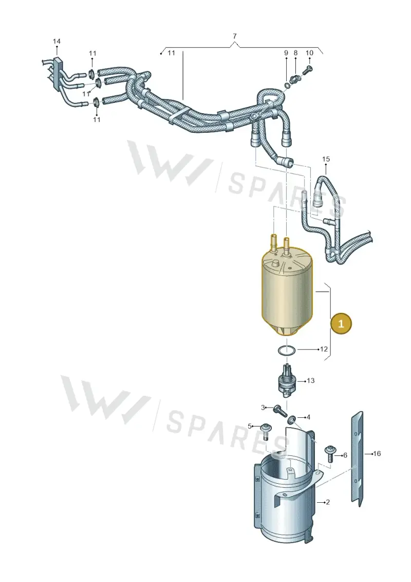 2N0127401AA — Volkswagen MAN TGE 55 (2016-2021) diagram 806127100, position 1