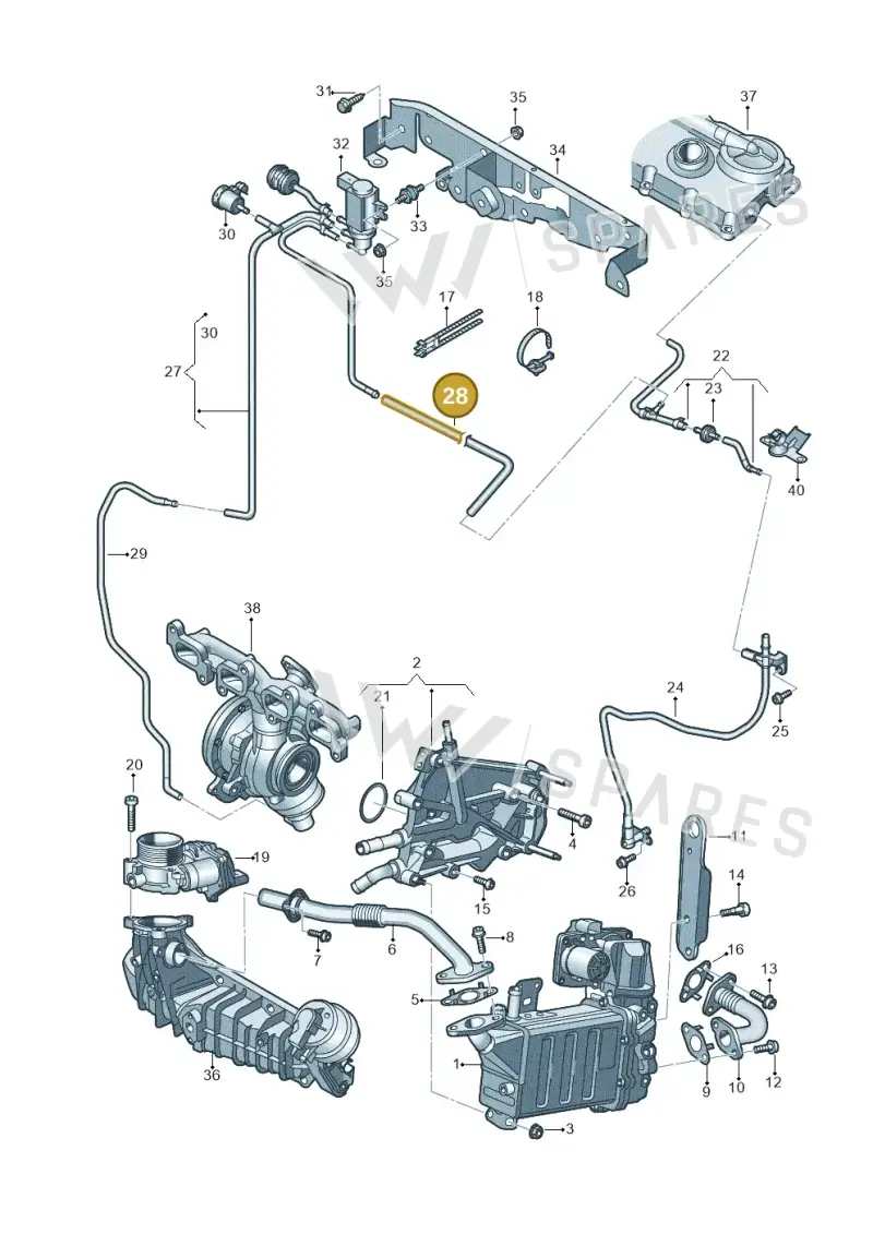 2N0133241CN — Volkswagen MAN TGE 55 (2016-2021) diagram 806131300, position 28