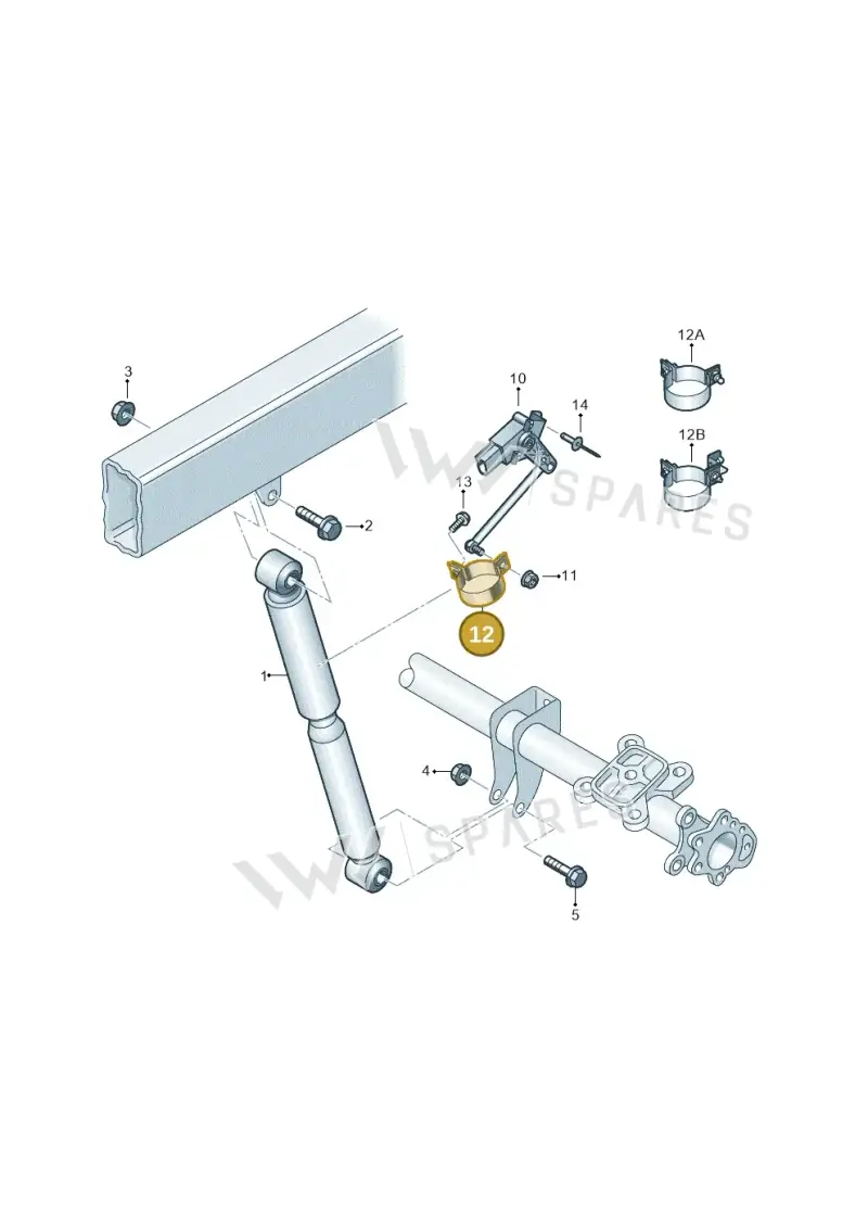 2N0501299 — Volkswagen MAN TGE 55 (2016-2021) diagram 806513000, position 12
