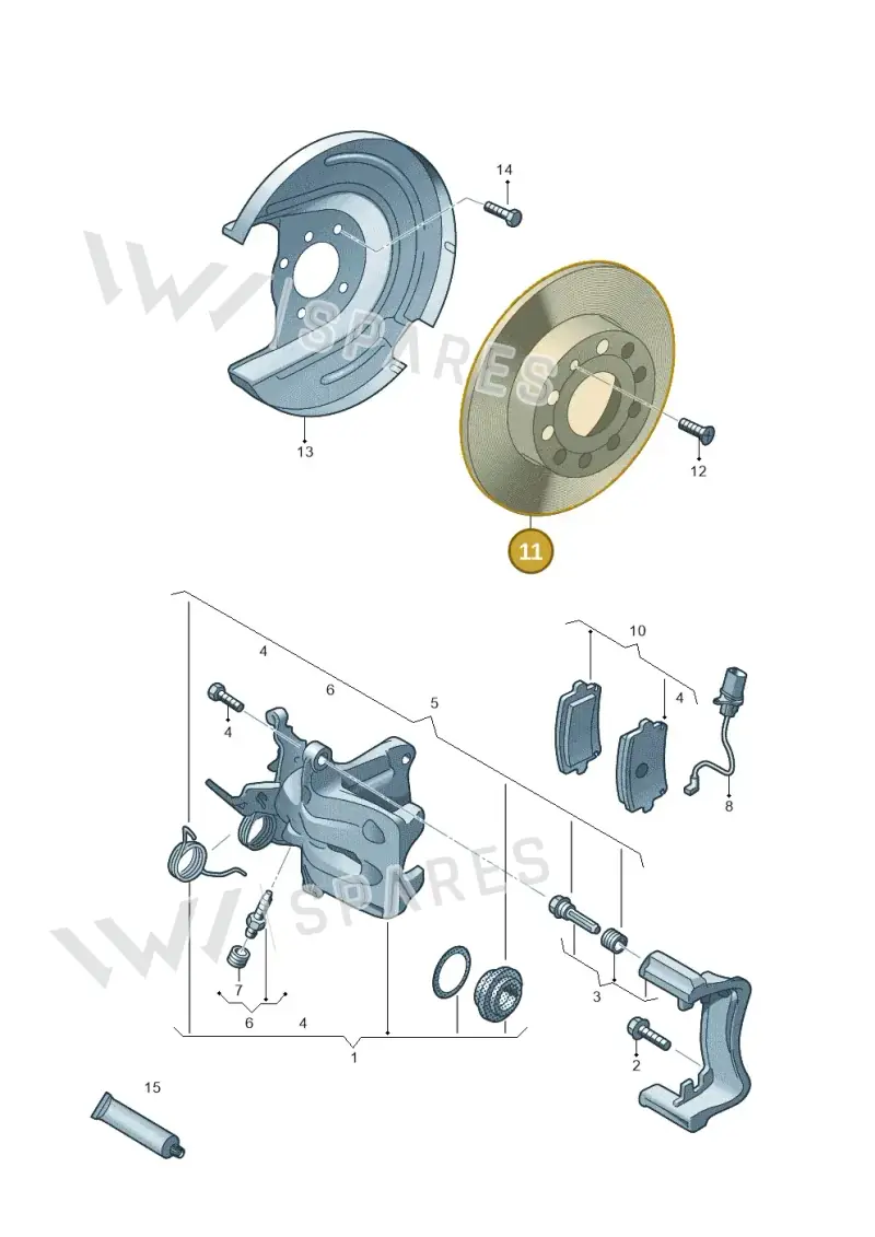 2N0615601 — Volkswagen Amarok twin cab (2022-) diagram 894615500, position 11