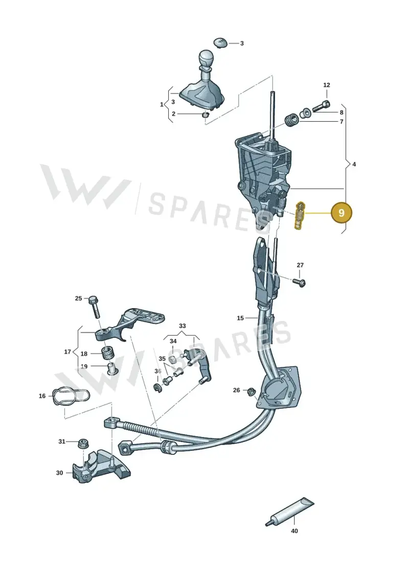 2N0711761 — Volkswagen Transport. multivan (2019-2024) diagram 7em711300, position 9