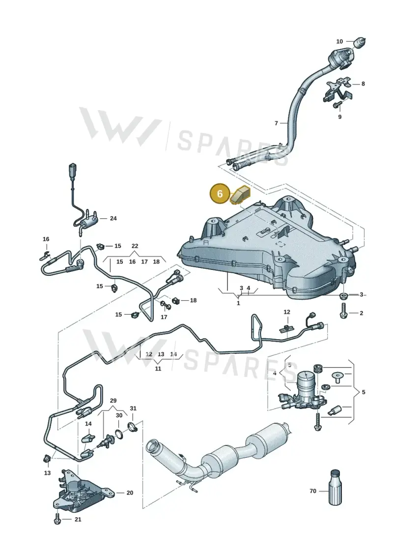 2N0941329C — Volkswagen Multivan (2021-) diagram 7t0201600, position 6
