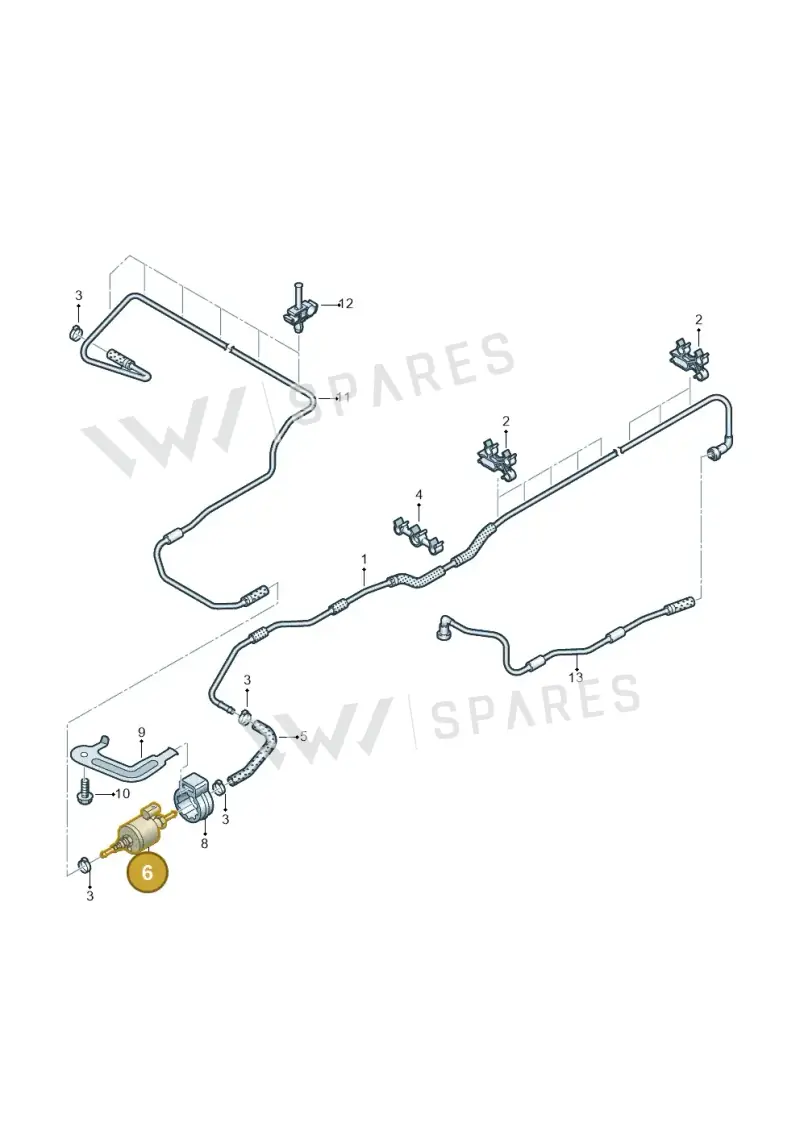 2N0963303B — Volkswagen Transport. multivan (2019-2024) diagram 7em201092, position 6