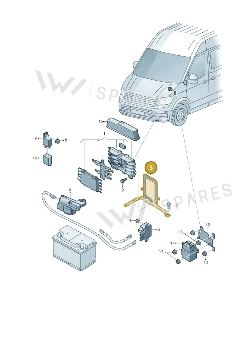 2N0971804A — Volkswagen MAN TGE 55 (2016-2021) diagram 806937200, position 3
