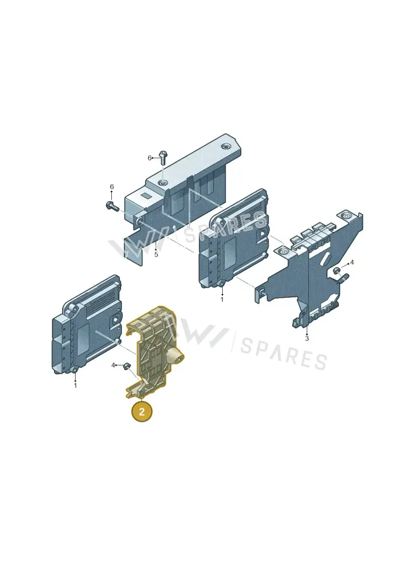 2Q0906507E — Skoda Kamiq (2019-2020) diagram 746906200, position 2