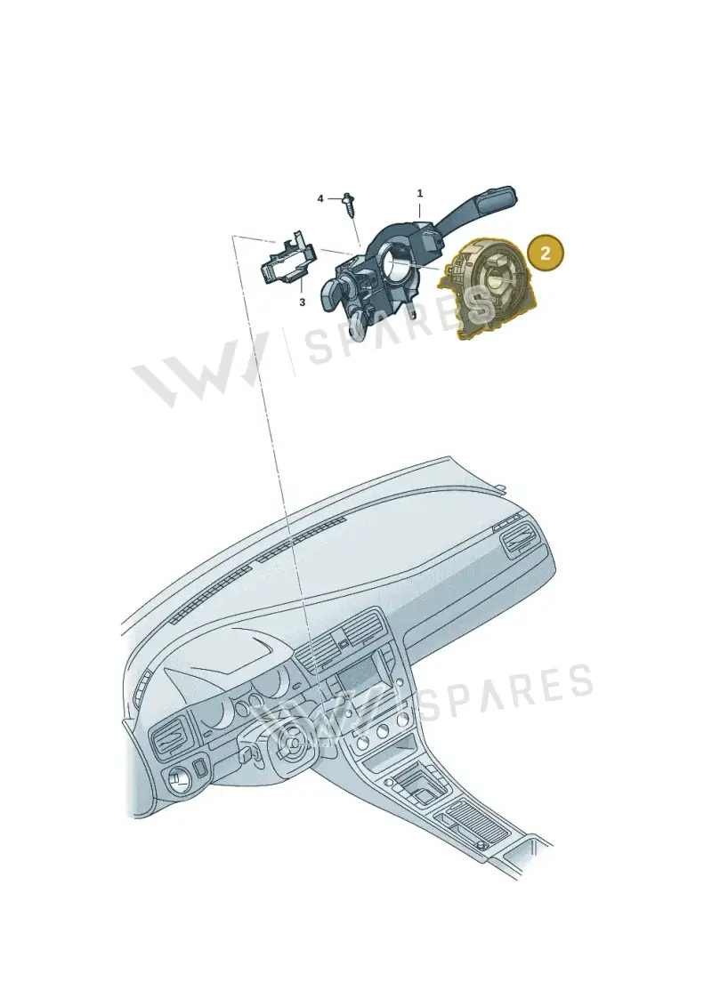 2Q0959653 — Skoda Fabia (2021-2022) diagram 6vn953050, position 2