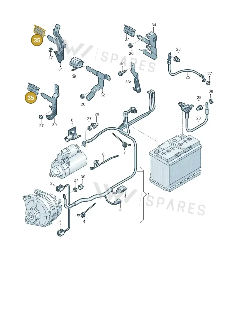 2Q0971615L — Skoda Fabia (2021-2022) diagram 584971000, position 35