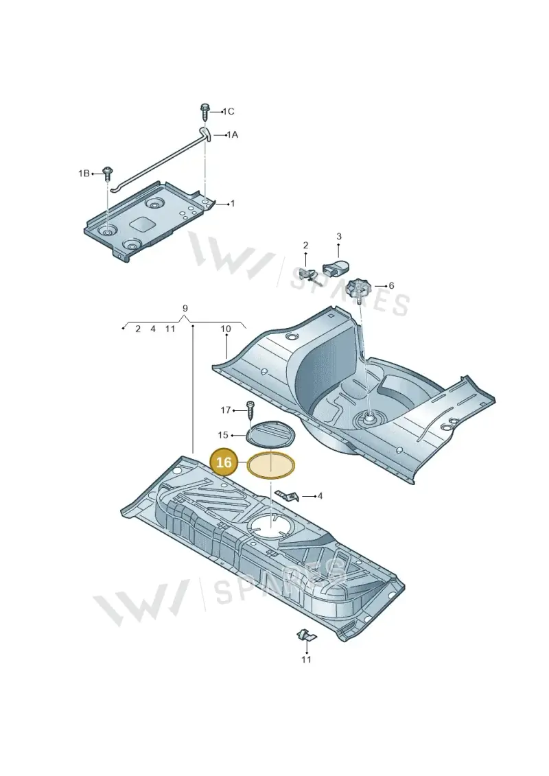 321803963 — Volkswagen LUPO/3L TDI (2003-2005) diagram 232803500, position 16