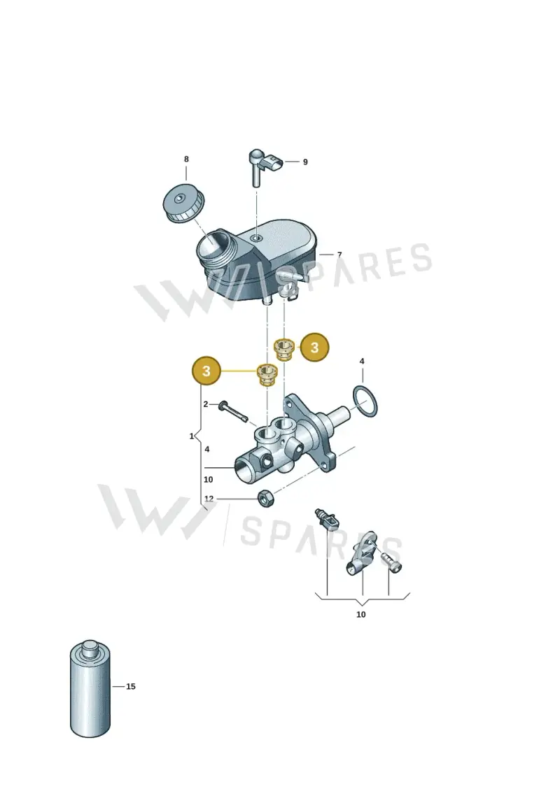 357611817 — Volkswagen Transport. multivan (2019-2024) diagram 7em611000, position 3