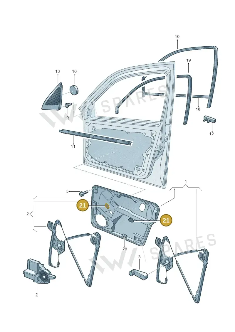 357971908B — Skoda FABIA/COMBI            05> (2004-) diagram 225837600, position 21