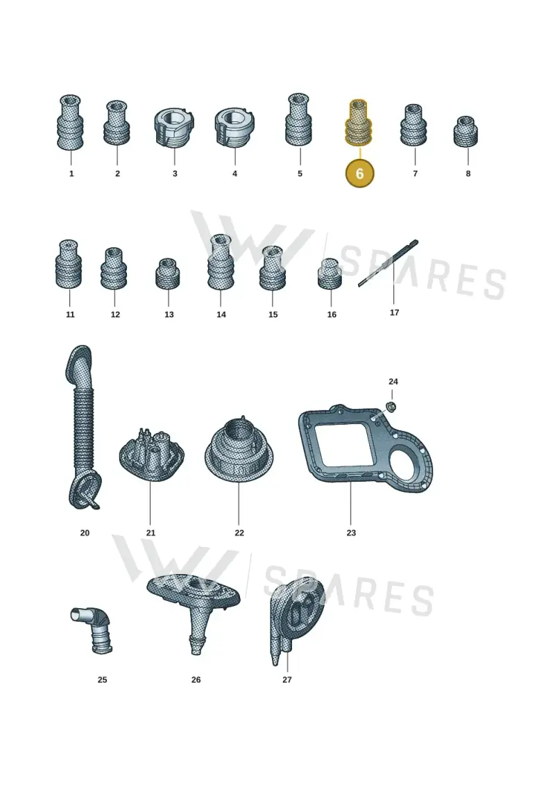 357972740D — Audi Q6 e-tron (2023-2025) diagram f5s971815, position 6