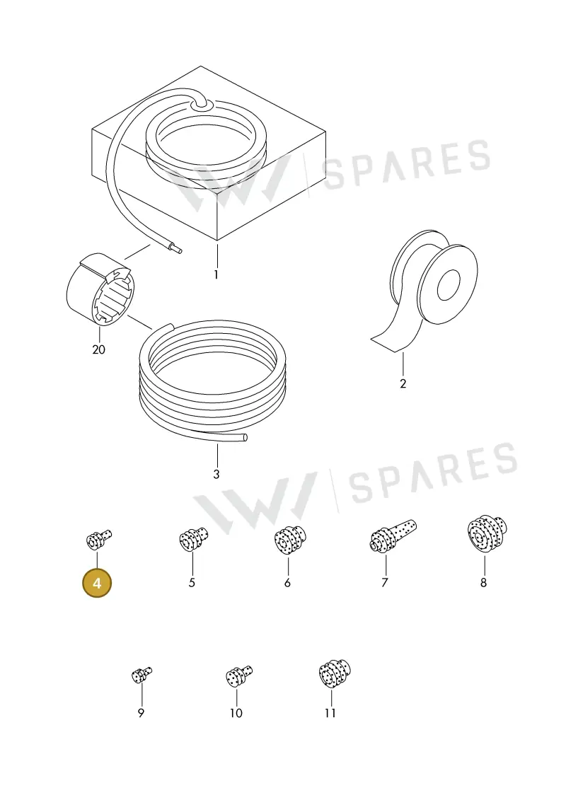 357972740F — Skoda 1J0 platform diagram 198979200, position 4