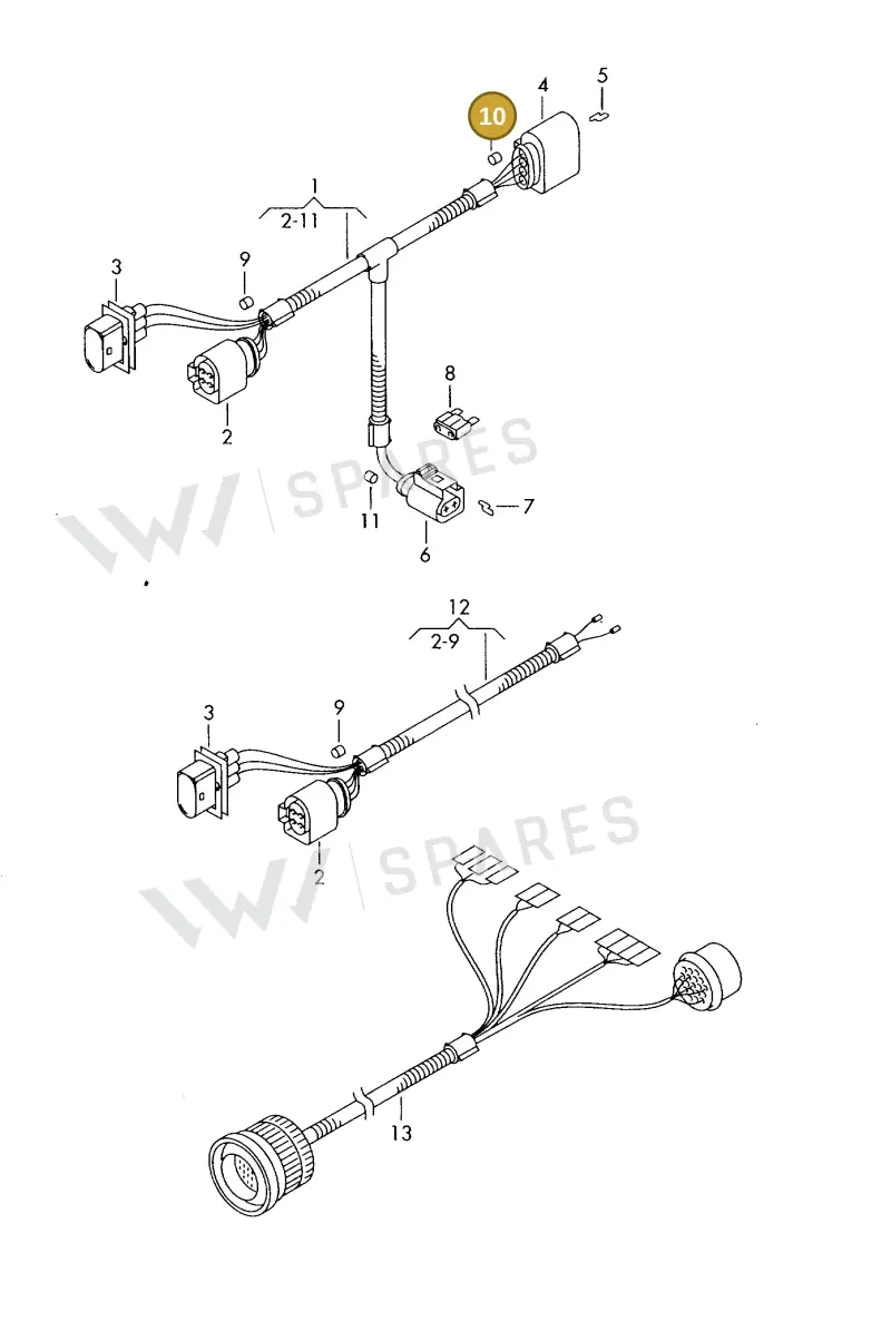 357972740F — Volkswagen MARINE-MOTOR           02> (2002-) diagram 277970050, position 10