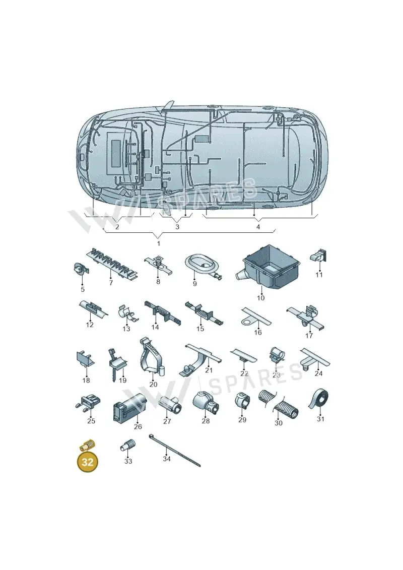 357972741A — SEAT Altea XL Reference (2010-2013) diagram 418971810, position 32
