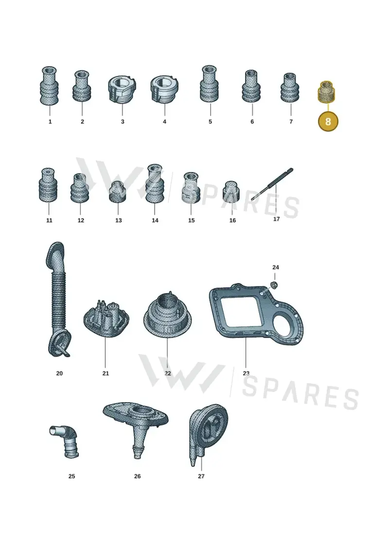357972742B — Audi Q6 e-tron (2023-2025) diagram f5s971815, position 8