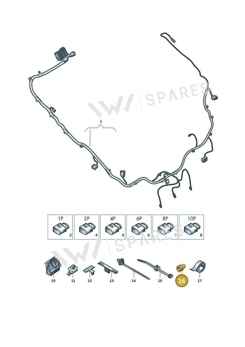 357972840 — SEAT CUPRA Tavascan (2023-) diagram 20h972080, position 16