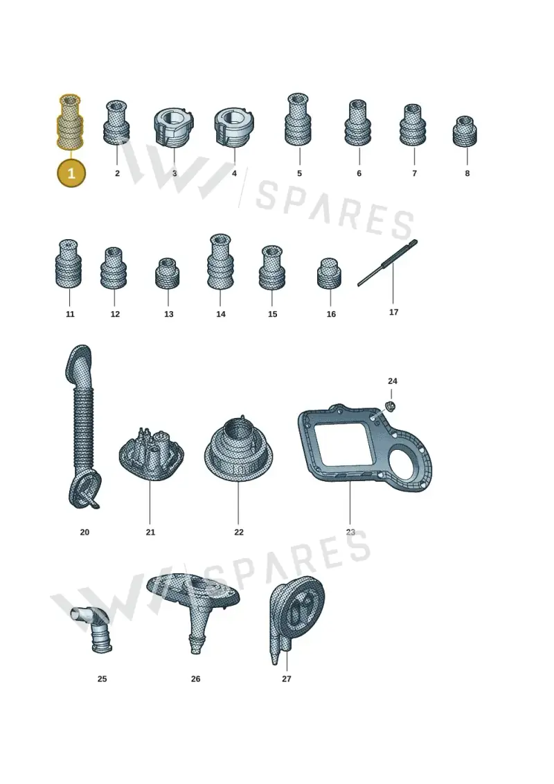 3B0972742C — Audi Q6 e-tron (2023-2025) diagram f5s971815, position 1