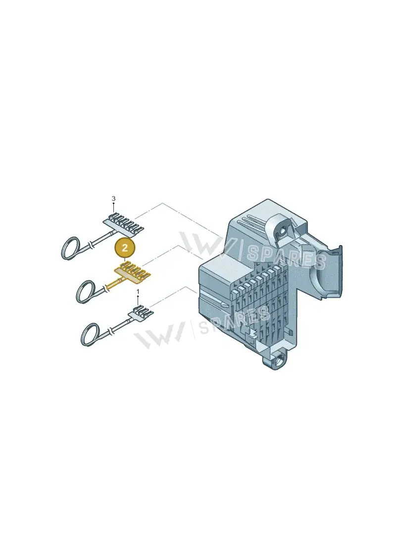 3C0937524L — Volkswagen Scirocco 2.0 (2014-2017) diagram 474972100, position 2