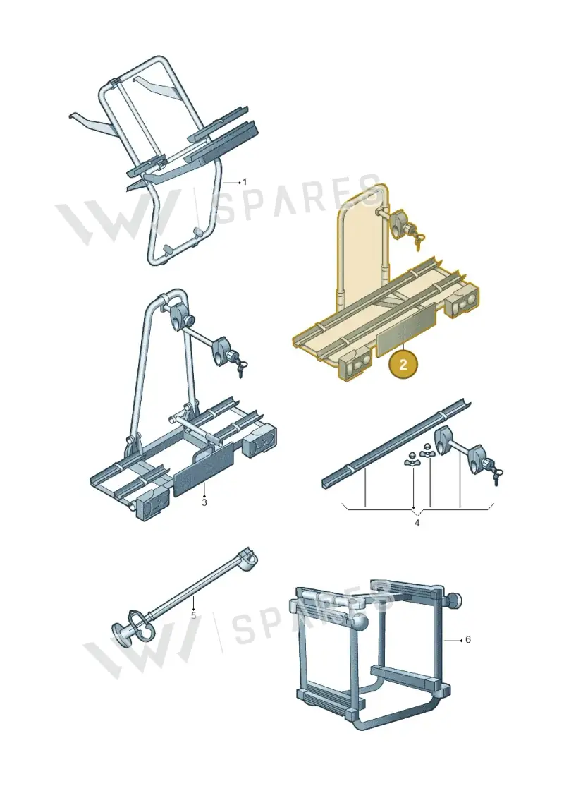 3C2071105 — Volkswagen Caravelle (2015-2019) diagram 478071600, position 2