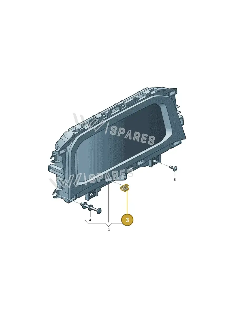3C8867190 — Volkswagen Multivan (2021-) diagram 5h0920000, position 3
