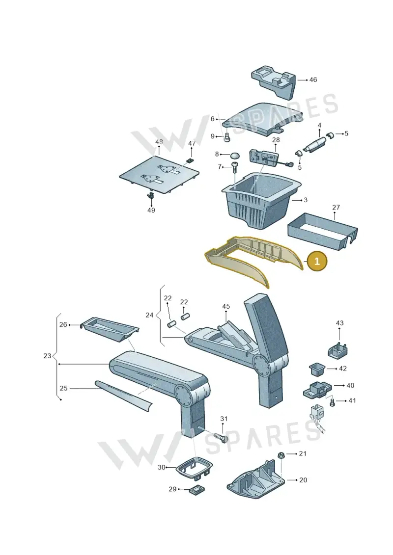 3D0857153B75R — Volkswagen Phaeton 4motion (2010-2016) diagram 258863550, position 1