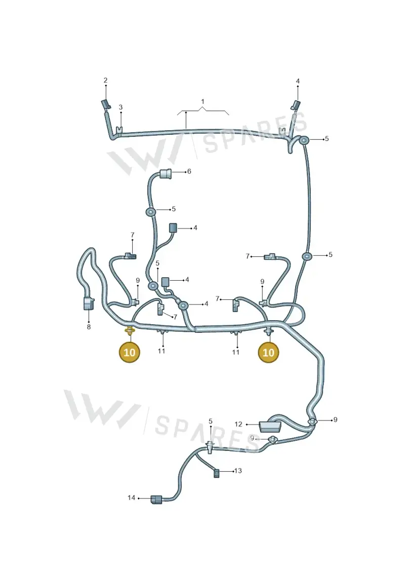 3D0971838H — Audi A7 (2021-) diagram 4kg882015, position 10