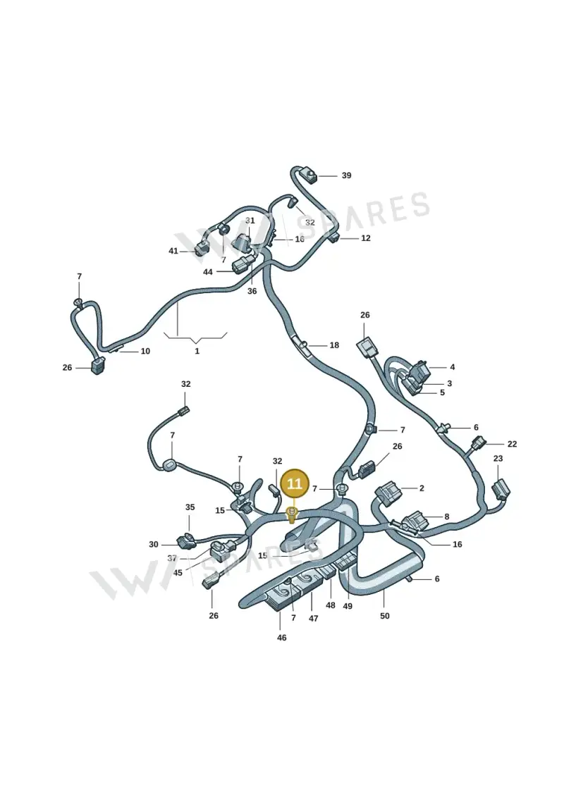 3D0971848B — Volkswagen ID.6 X (2021-) diagram 12d972026, position 11