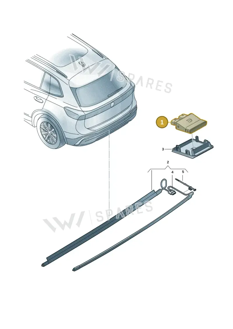 3G0962243D — Skoda Kodiaq (2024-2024) diagram 57x909300, position 1