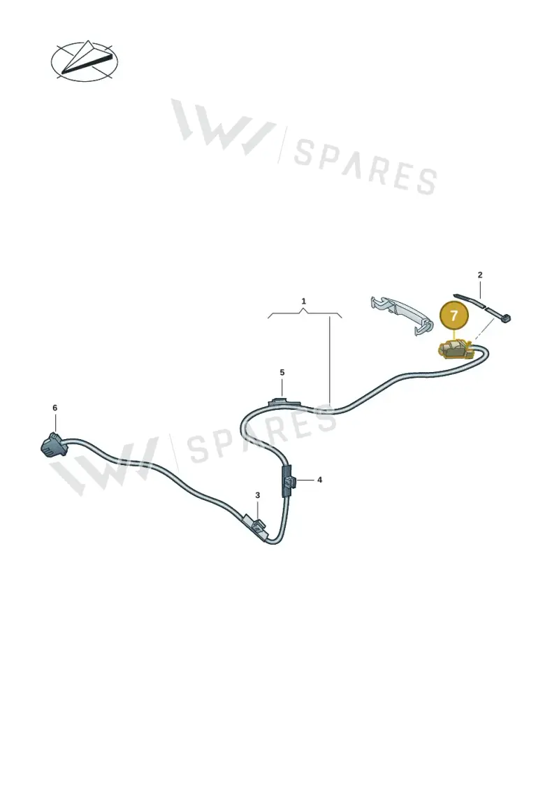 3G0973708A — Volkswagen Multivan (2021-) diagram 7t0972360, position 7