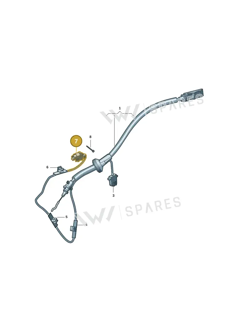 3G0973708B — Volkswagen Tiguan (2024-) diagram 57d972035, position 7