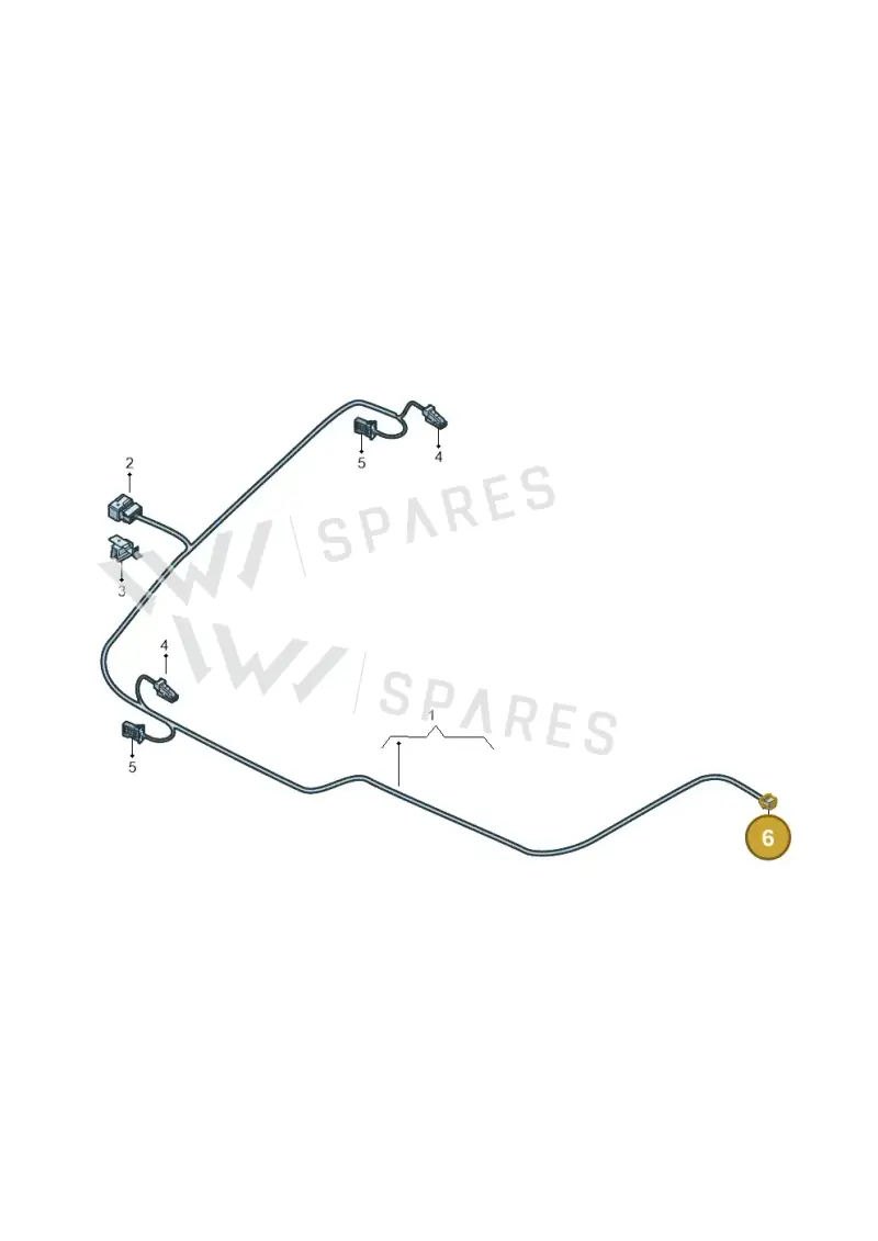 3G0973711 — Audi Q4 Sportback (2021-2025) diagram 89a972650, position 6