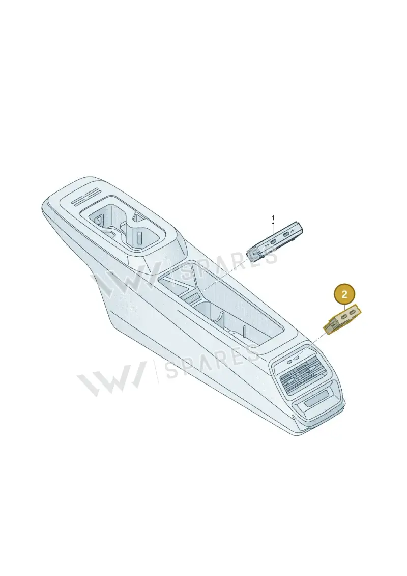 3G5035718A — Volkswagen ID.4 Pro (2020-2023) diagram 11a035078, position 2
