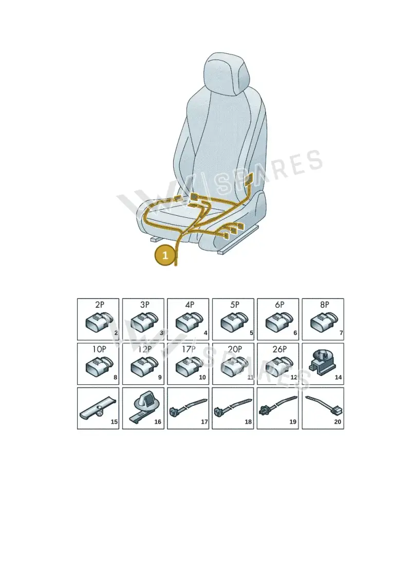 3J2971392H — Skoda Superb Combi (2023-2024) diagram 3j0972250, position 1