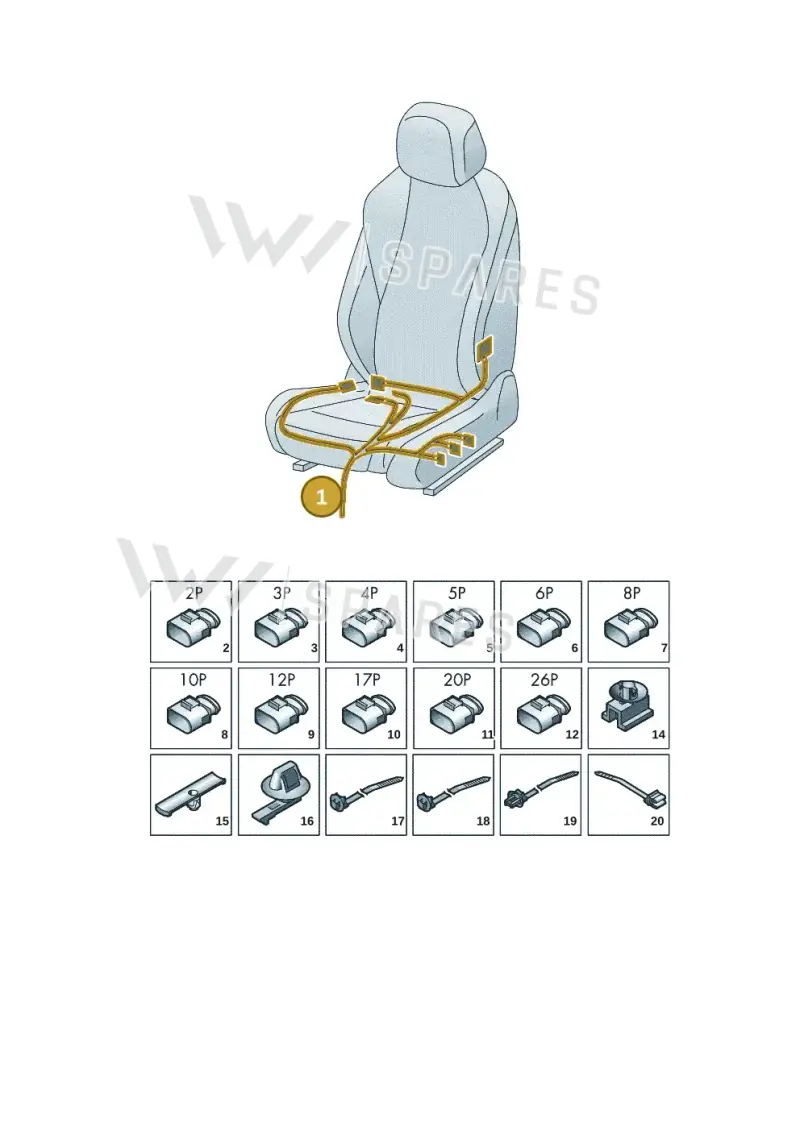 3J2971392J — Skoda Superb Combi (2023-2024) diagram 3j0972250, position 1