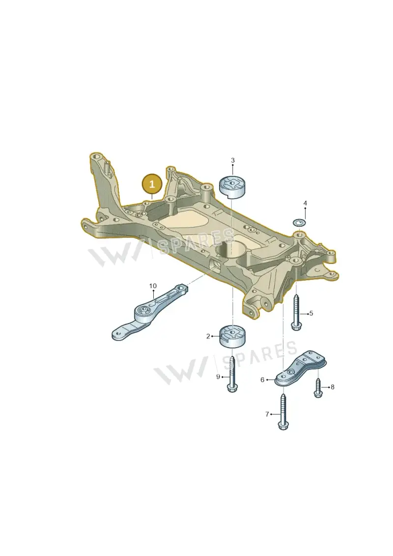 3Q0199369E — Volkswagen Passat estate (2023-) diagram 793401000, position 1