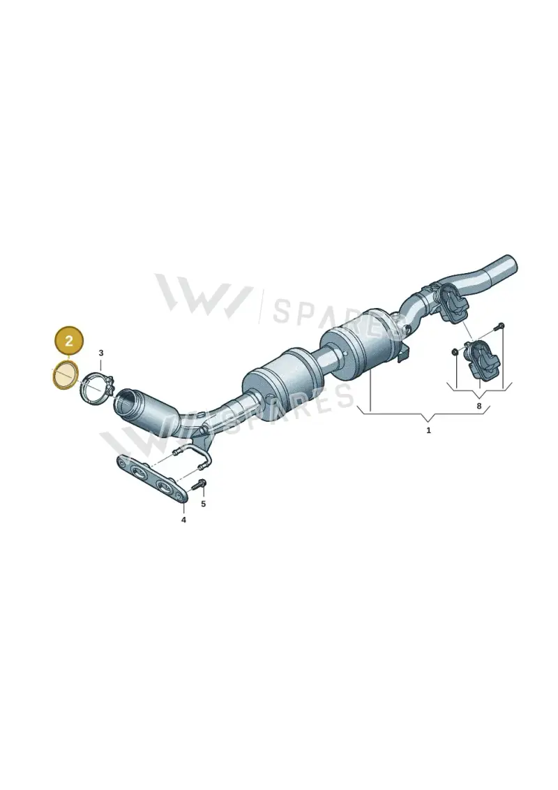 3Q0253115 — Volkswagen Tiguan 2.0 (2023-) diagram 57x253260, position 2