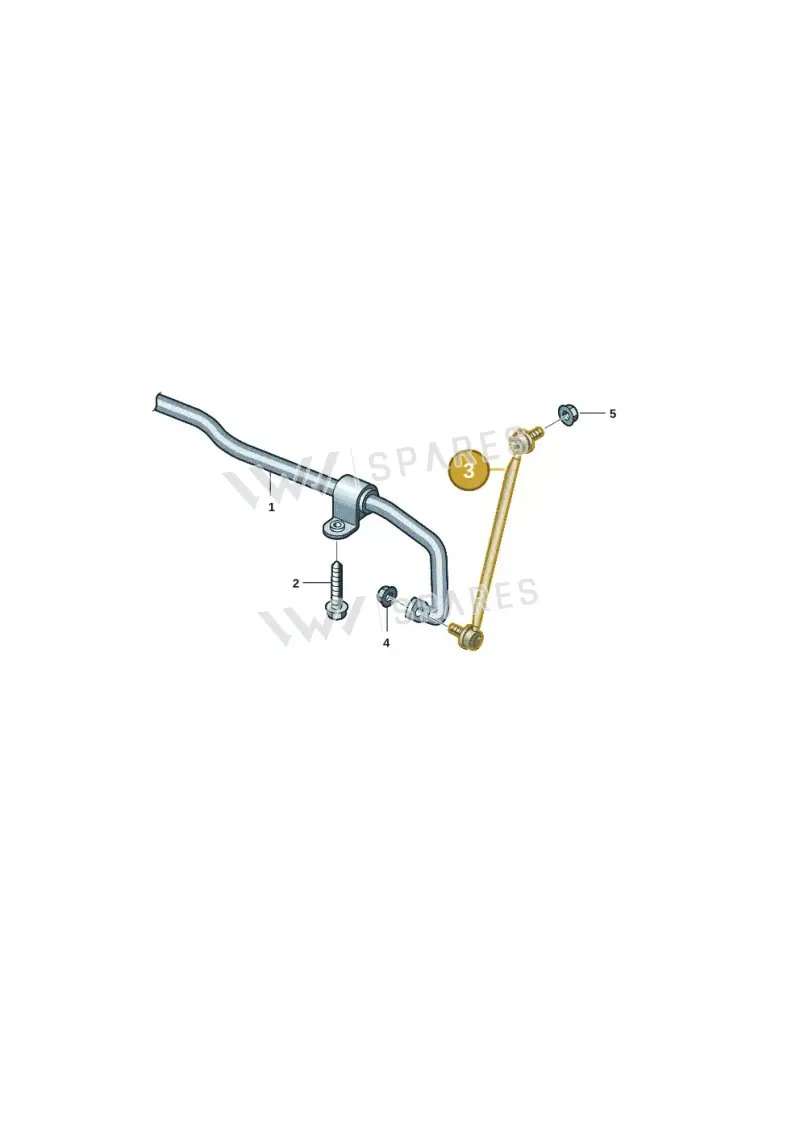 3QF411315A — Volkswagen Passat estate (2023-) diagram 2ka407200, position 3