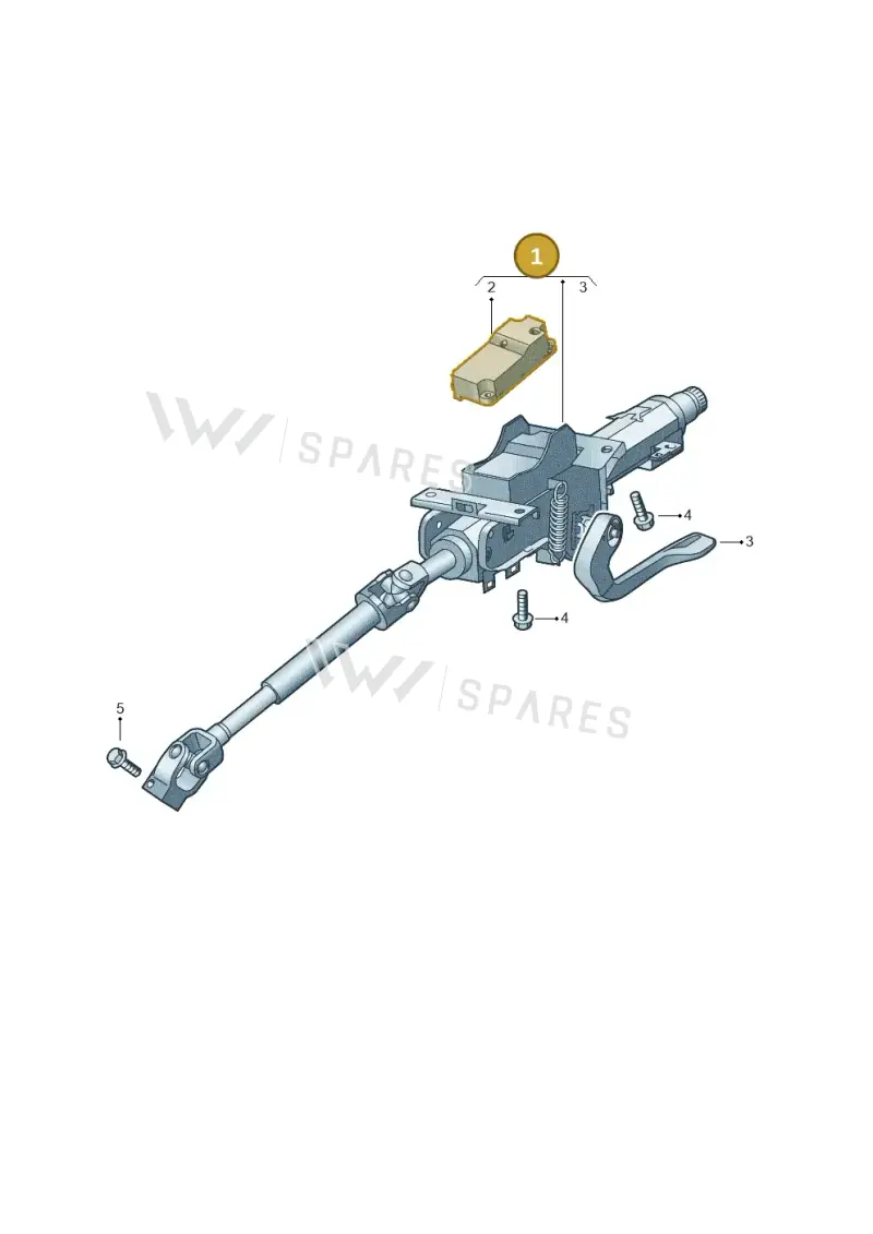 3QF419490 — Volkswagen Atlas Cross Sport (2023-) diagram 793419300, position 1