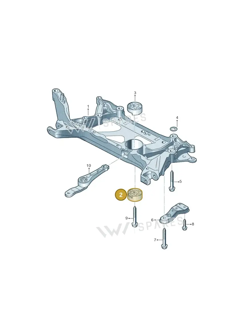 3WA199867 — Volkswagen Passat estate (2023-) diagram 793401000, position 2
