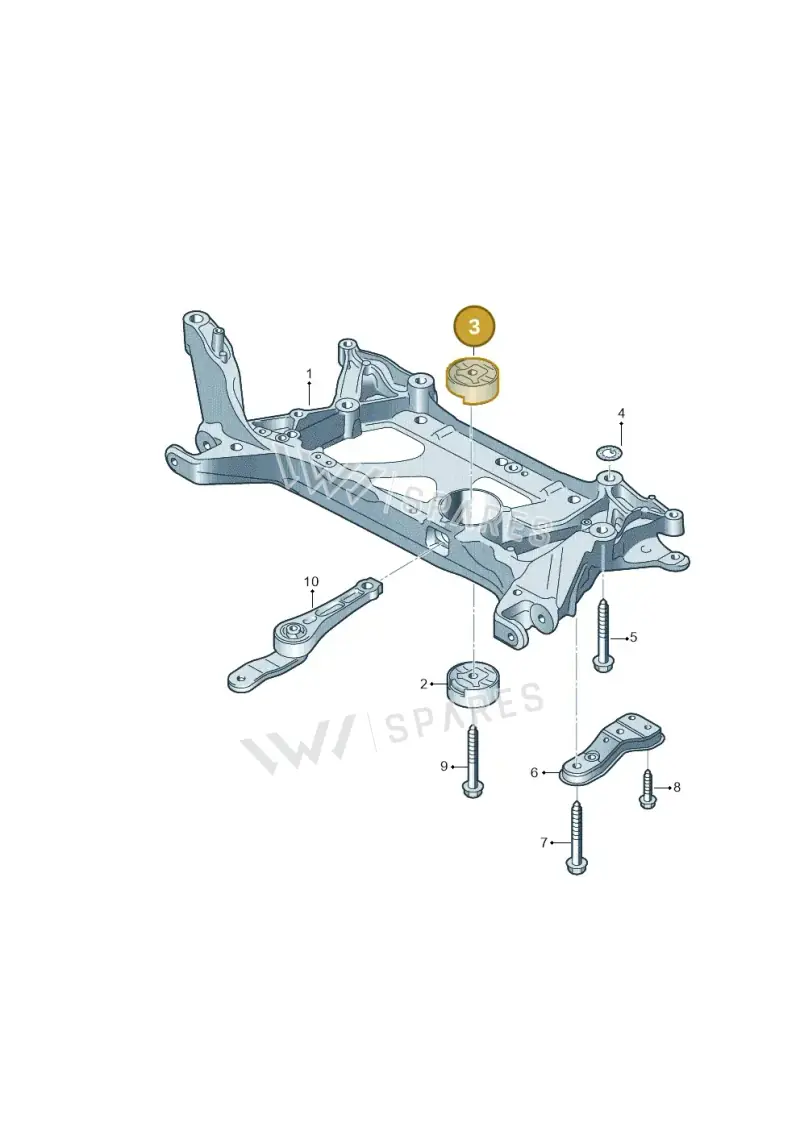 3WA199868 — Volkswagen Passat estate (2023-) diagram 793401000, position 3