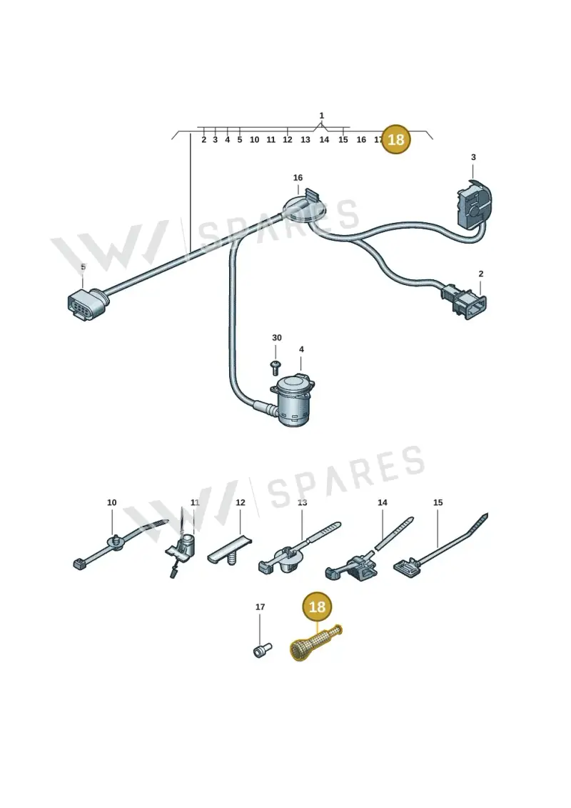 443906102E — Audi A5 Limousine (2024-2025) diagram 8wk972680, position 18