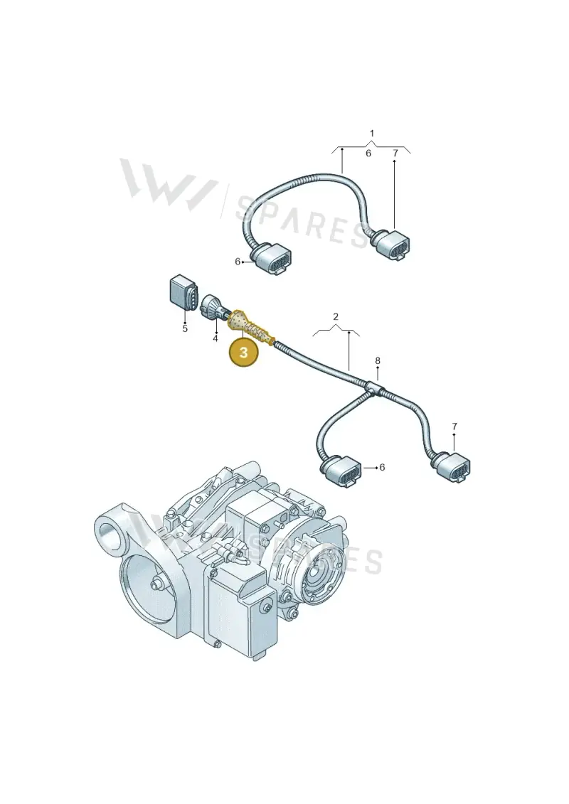 443906102G — Volkswagen Transport. multivan (2019-2024) diagram 410972840, position 3