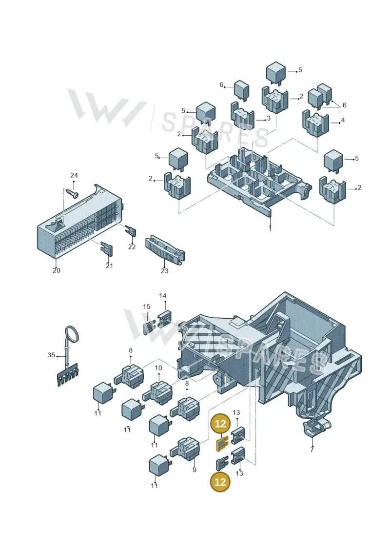 443937105 — Volkswagen Sharan BlueMotion (2015-2022) diagram 689937100, position 12
