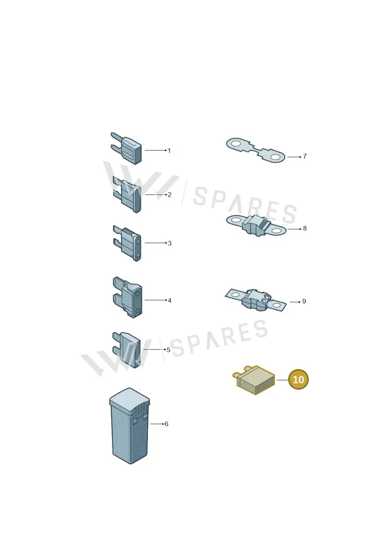 443937105C — Volkswagen Caddy Maxi Kombi (2020-2024) diagram 937000000, position 10