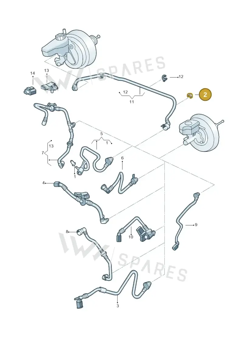 4A0612797 — Volkswagen Beetle (2016-2019) diagram 715611700, position 2