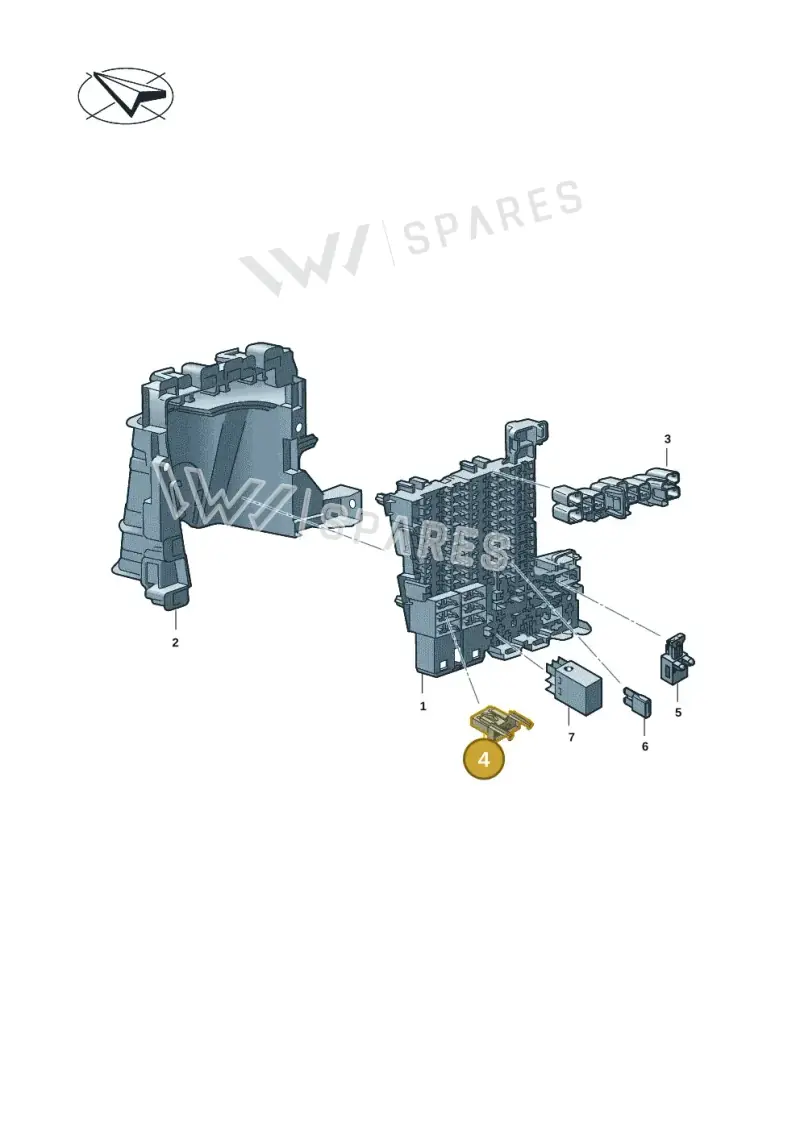 4B0937530 — Volkswagen ID.Buzz (2022-) diagram 15a937000, position 4