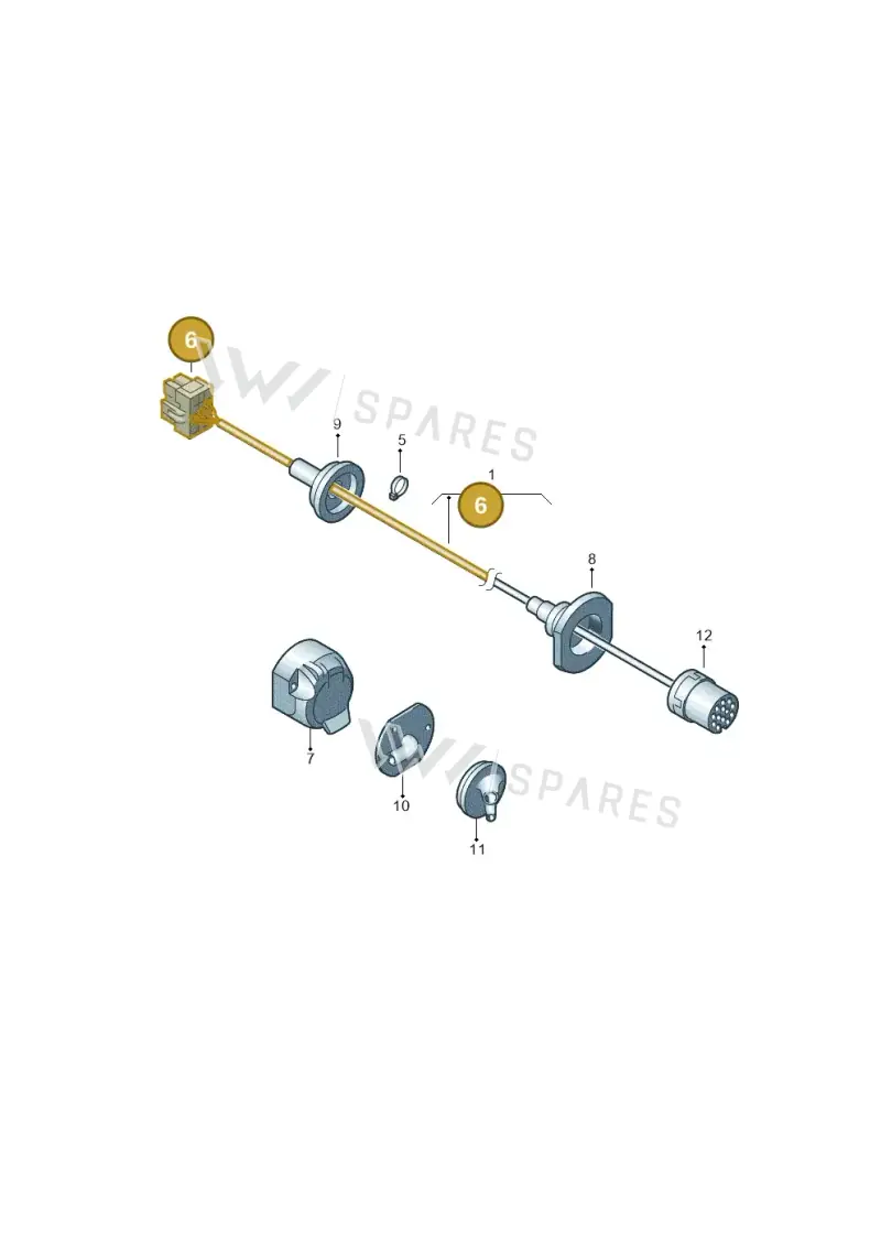 4D0973725 — Volkswagen Touareg BlueMotion (2014-2018) diagram 274972880, position 6