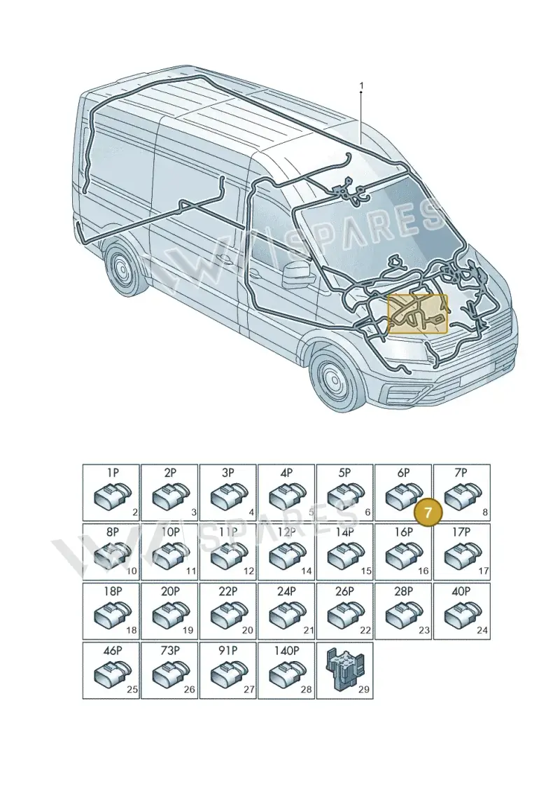 4F0972706 — Volkswagen MAN TGE 55 (2016-2021) diagram 806971083, position 7